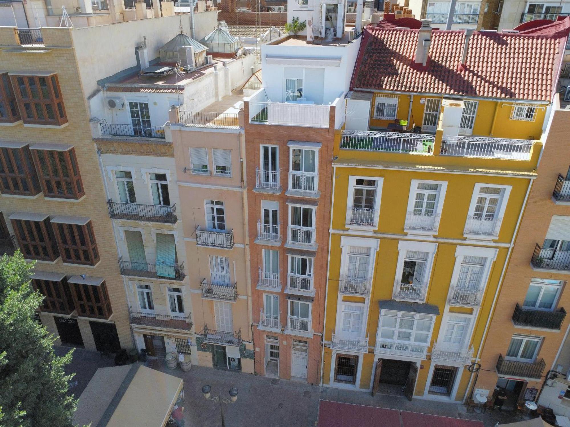 Apartamento Atico A Cartagena Centro Historico Parking Exterior foto