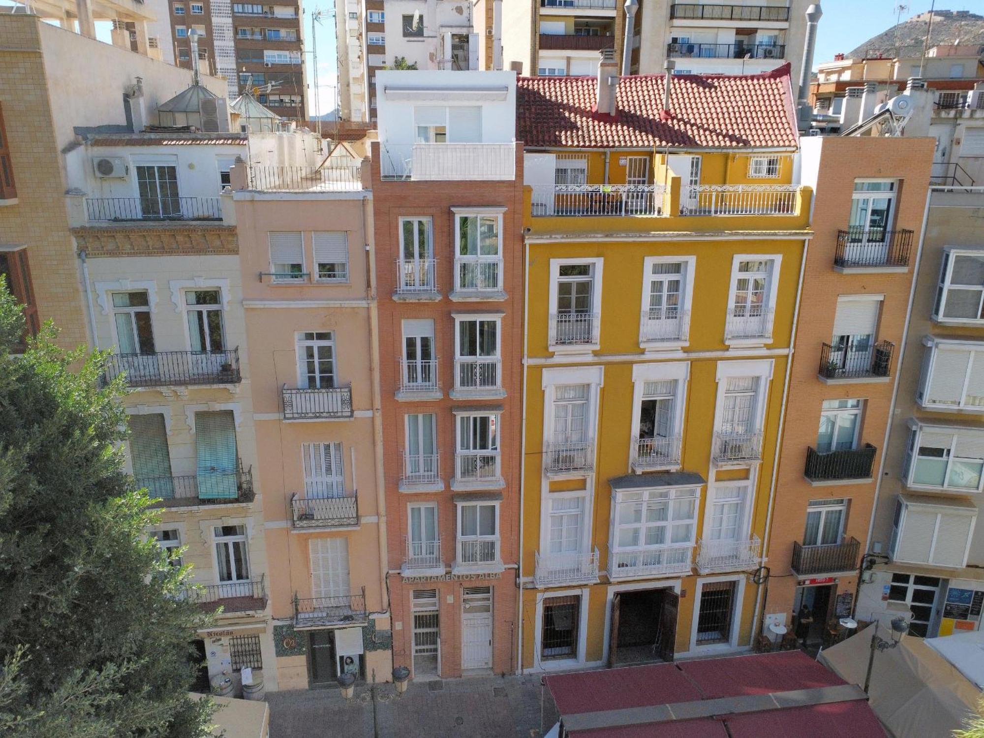 Apartamento Atico A Cartagena Centro Historico Parking Exterior foto