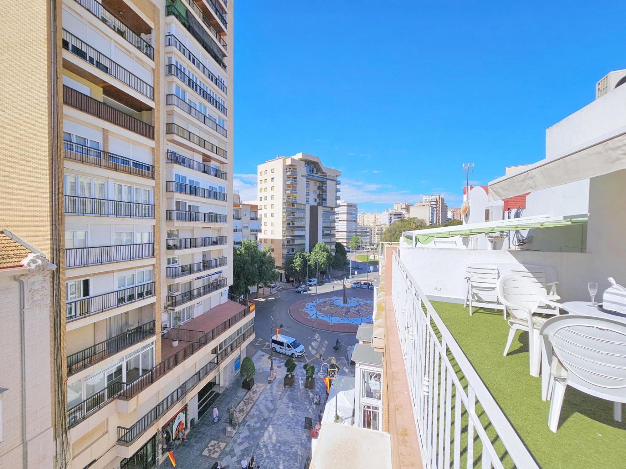 Apartamento Atico A Cartagena Centro Historico Parking Exterior foto