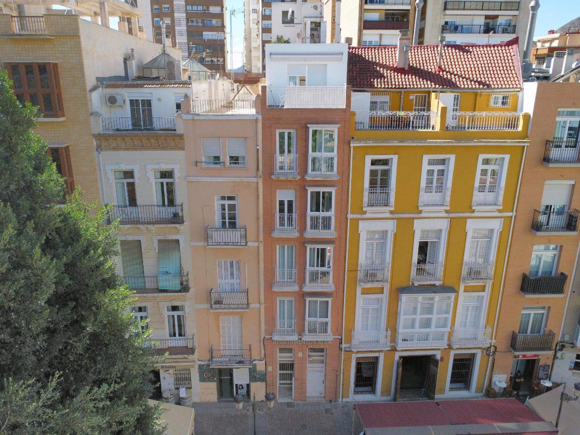Apartamento Atico A Cartagena Centro Historico Parking Exterior foto